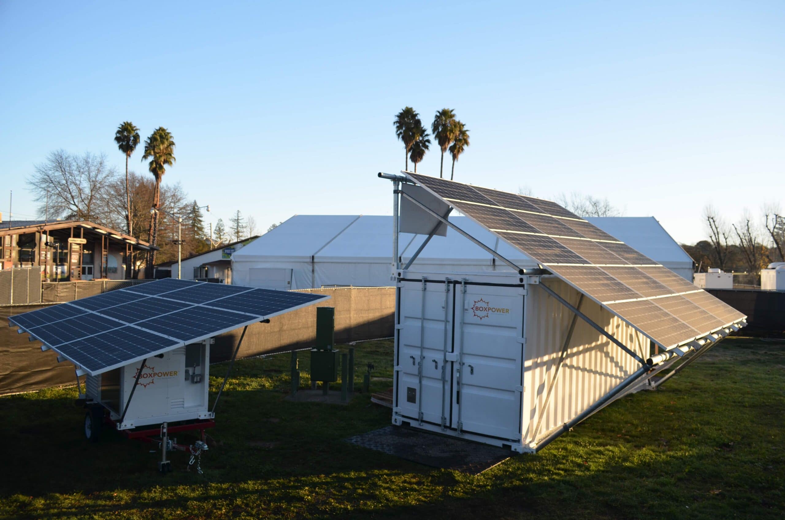 Containerized Solar Microgrids